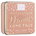 SOAP TIN DULCES MENSAJES MAY ALL YOUR DREAMS COME TRUE 100G